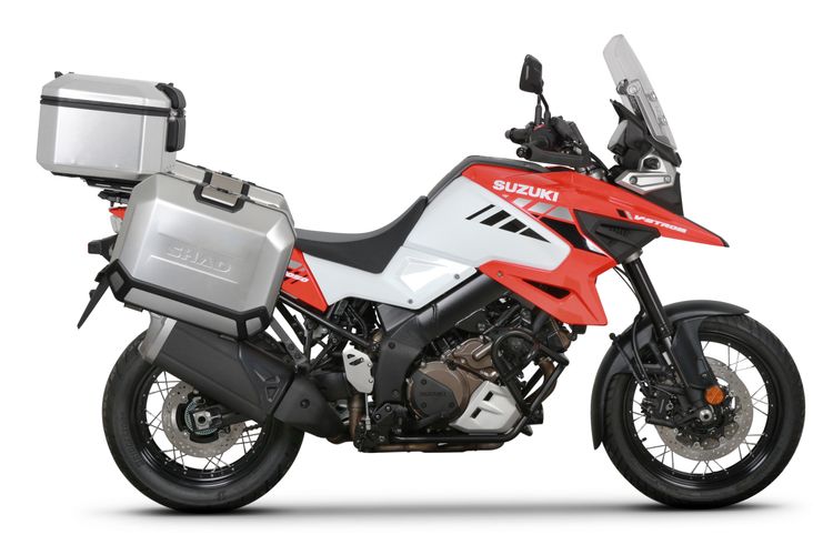 Sistema de soporte para maletas laterales Shad 4P SUZUKI V-STROM 1000 2014 S0VS104P