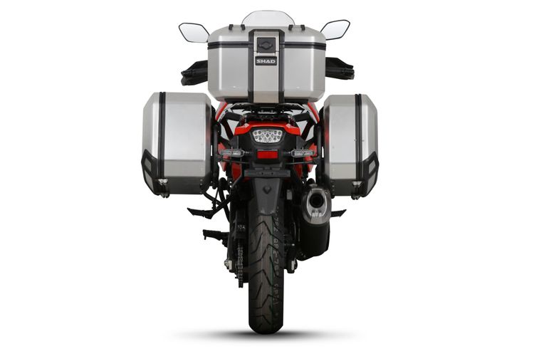 Sistema de soporte para maletas laterales Shad 4P SUZUKI V-STROM 1000 2014 S0VS104P