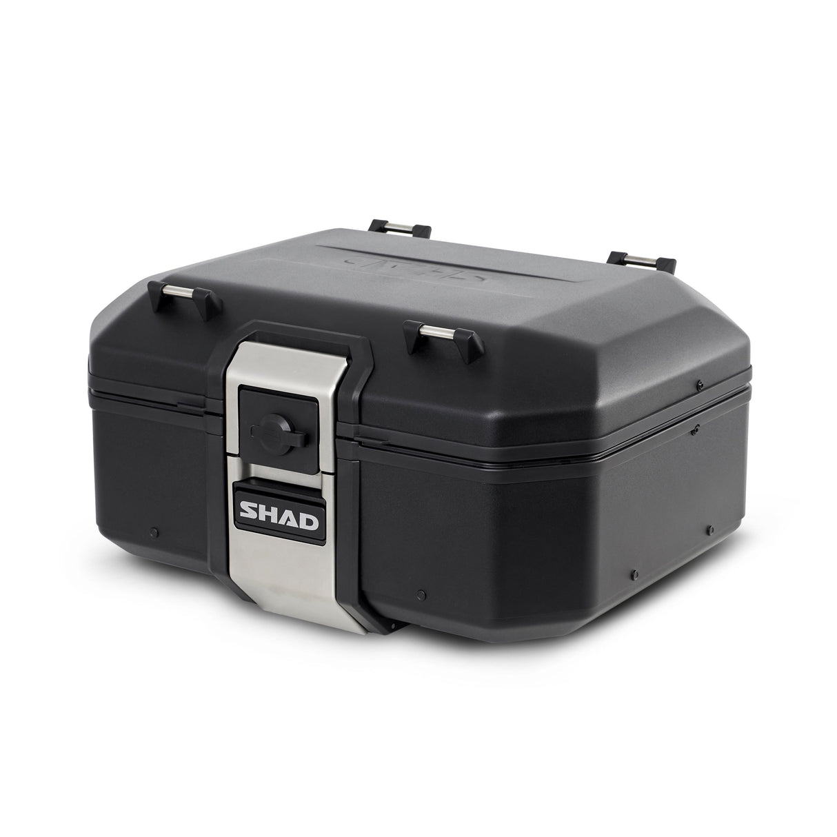 Baúl superior Shad TR37 Terra Black Edition con respaldo D0TR37100B
