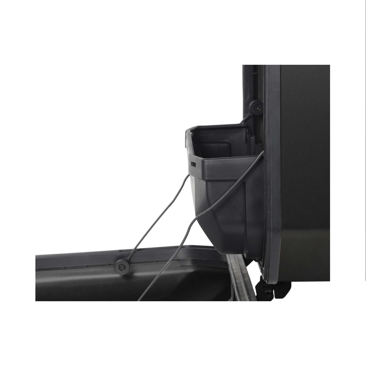Maleta lateral izquierda Shad TR36L Terra Black Edition D0TR36100LB