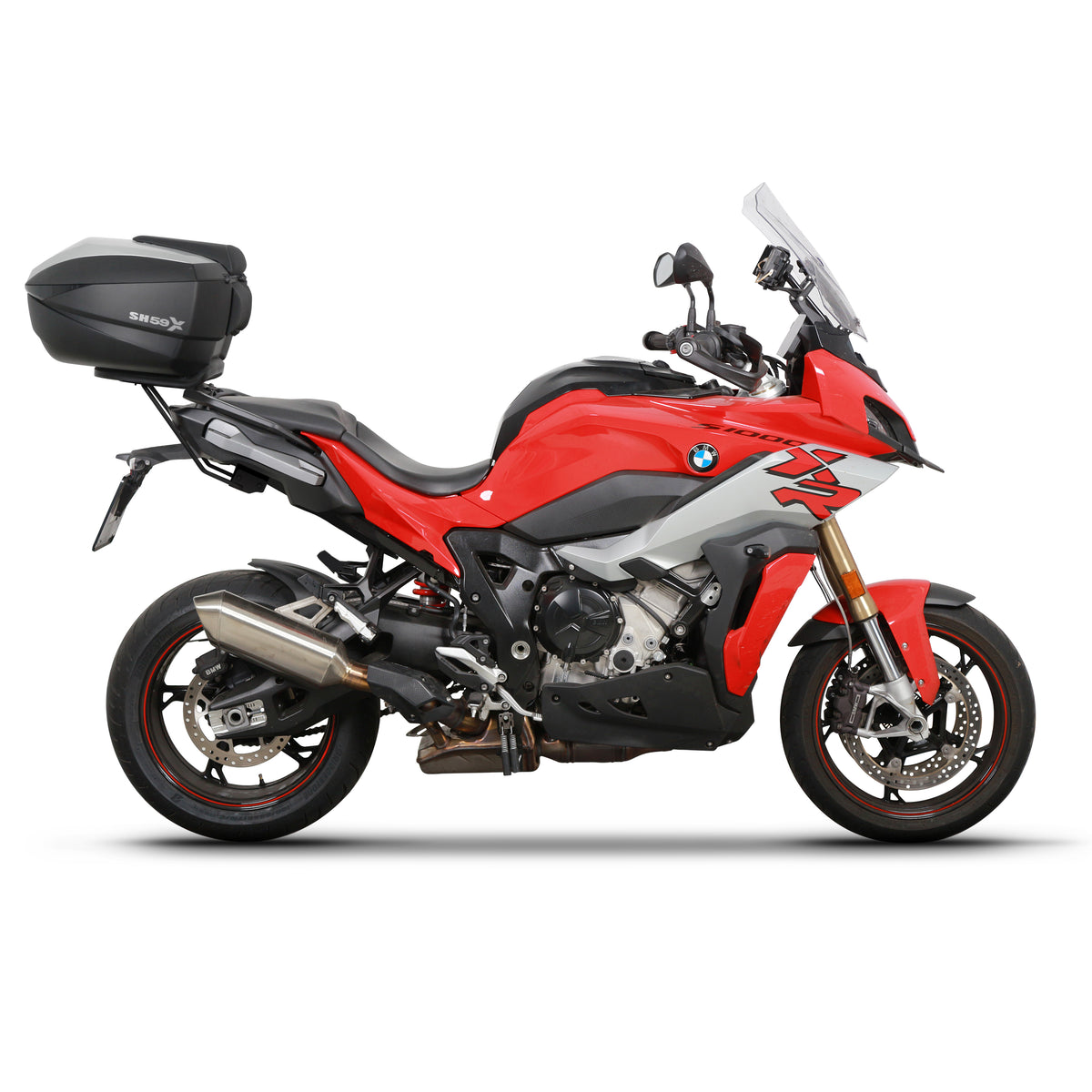 KIT DE BAÚL SUPERIOR SHAD SH26 + SOPORTE PARA BMW S1000XR 2020