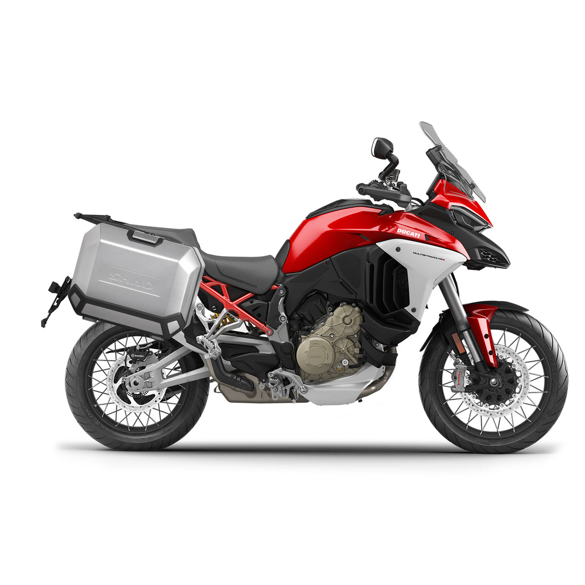 SHAD SH35 Seitenkoffer-Kit + 4P Rahmen Ducati Multistrada V4 S1200 2021