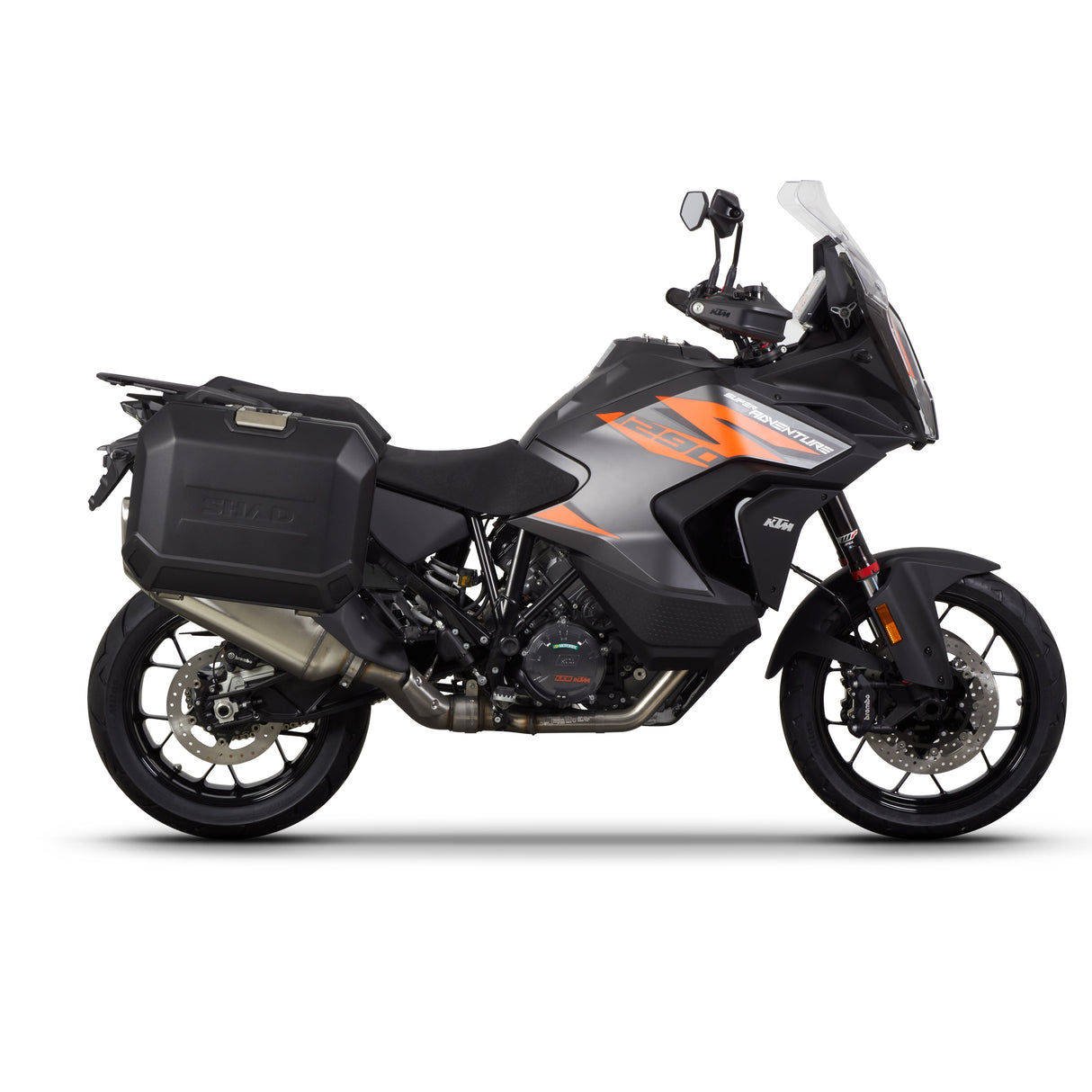 KIT DE MALETAS LATERALES SHAD Terra TR30 + CHASIS SISTEMA 4P KTM 1290 SUPER ADVENTURE R/T 21>