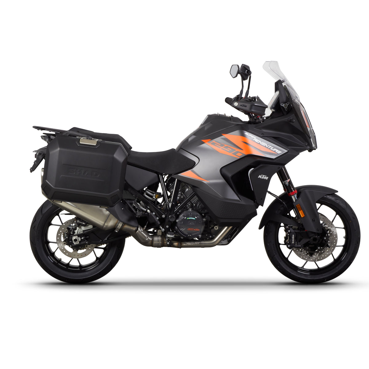 KIT DE MALETAS LATERALES SHAD SH35 + CHASIS 4P KTM 1290 SUPER ADVENTURE R/T 2021