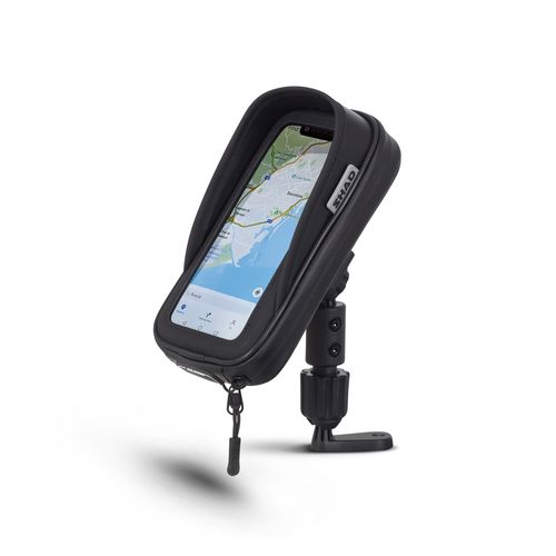Soporte para smartphone Shad para espejo retrovisor de motocicleta (160 x 80 mm, tamaño S X0SG62M)