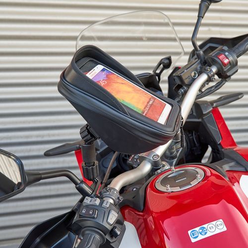 Soporte para smartphone para espejo retrovisor de motocicleta Shad (180 x 90 mm, L) X0SG76M
