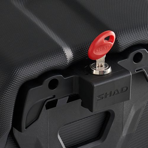 Par de alforjas laterales rÃgidas para motocicleta Shad E48SR X0SE48SR