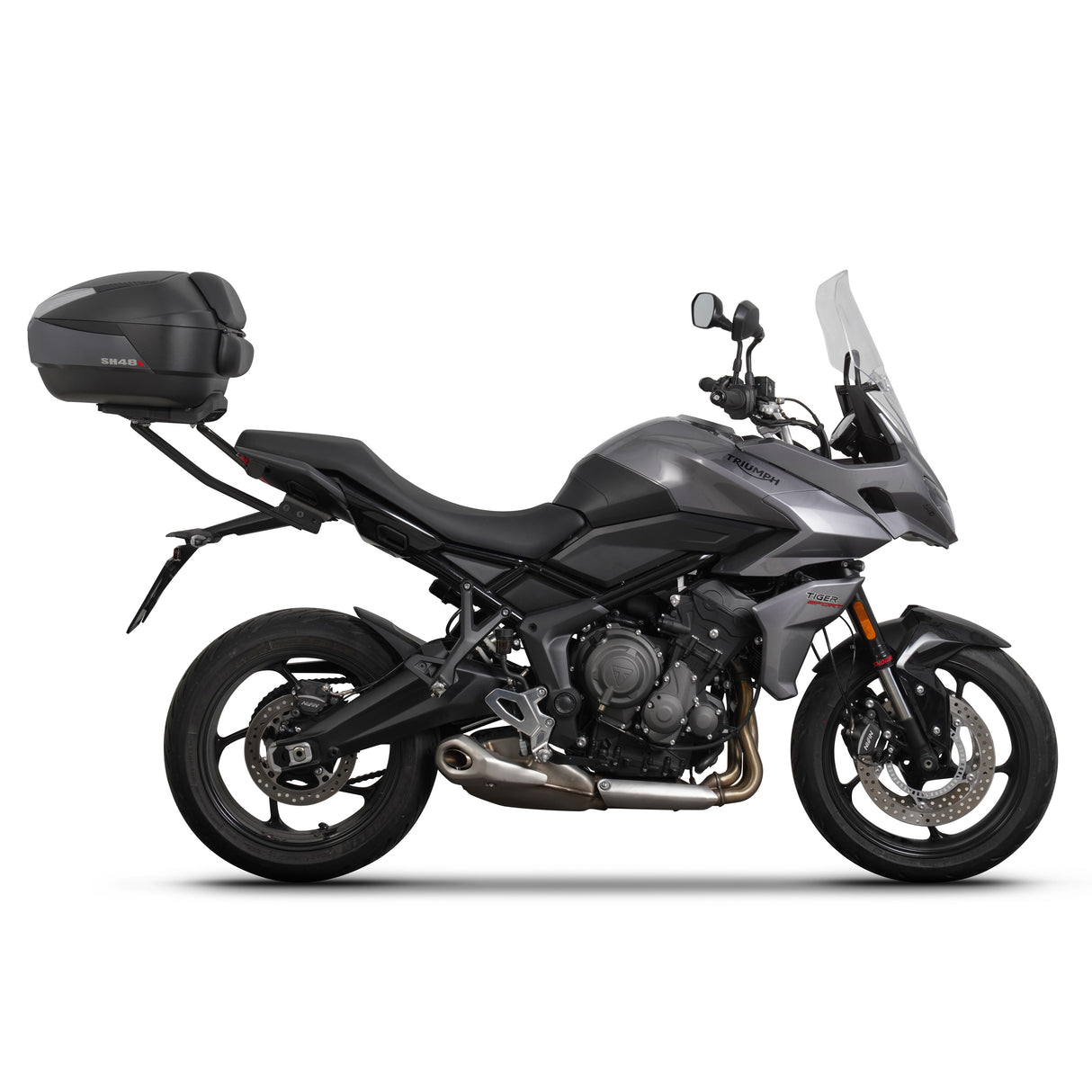 KIT BAÚL SUPERIOR SHAD SH26 + FIJACIÓN TRIUMPH TIGER 660 2022