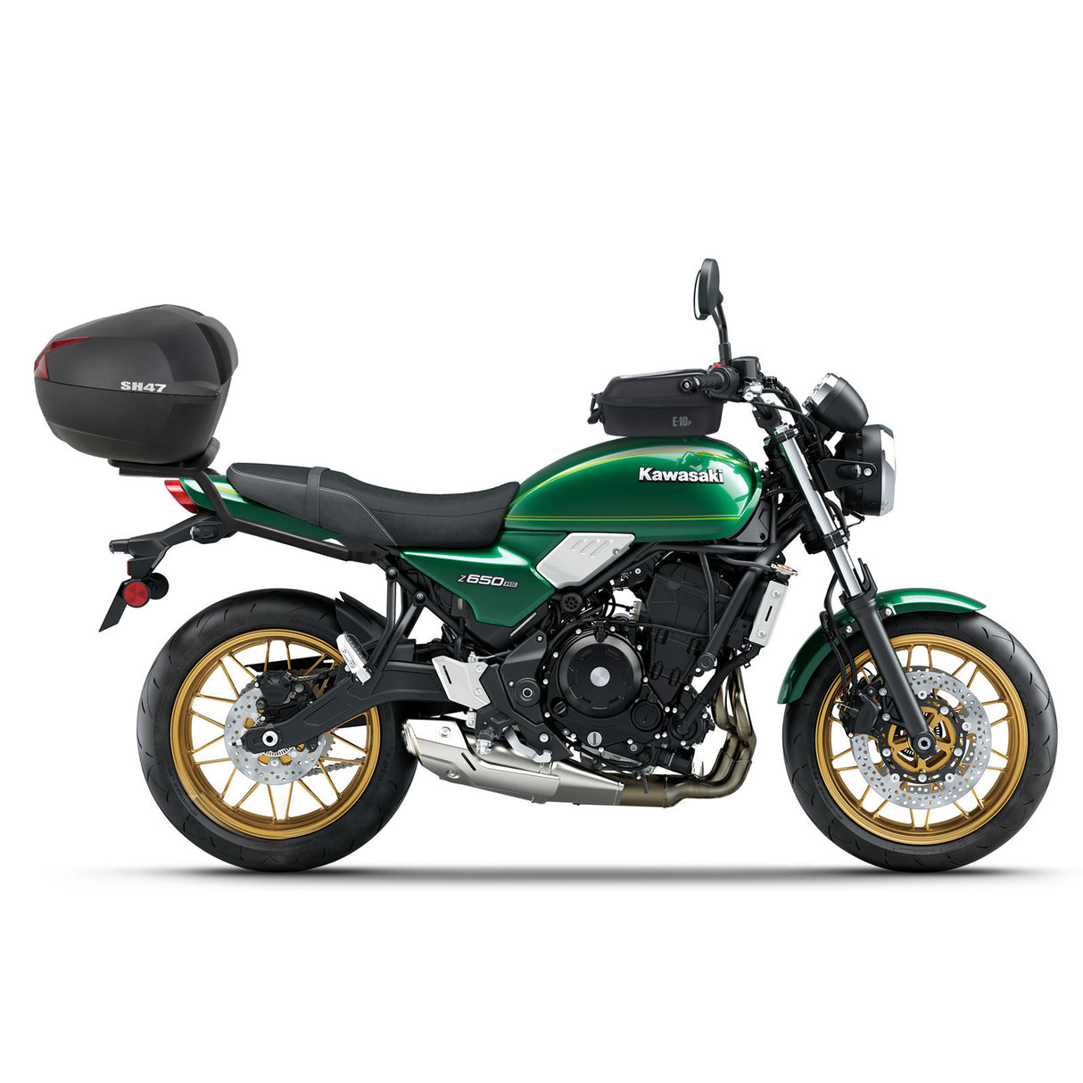 KIT DE BAÚL SUPERIOR SHAD SH26 + SOPORTE KAWASAKI Z650RS 2021