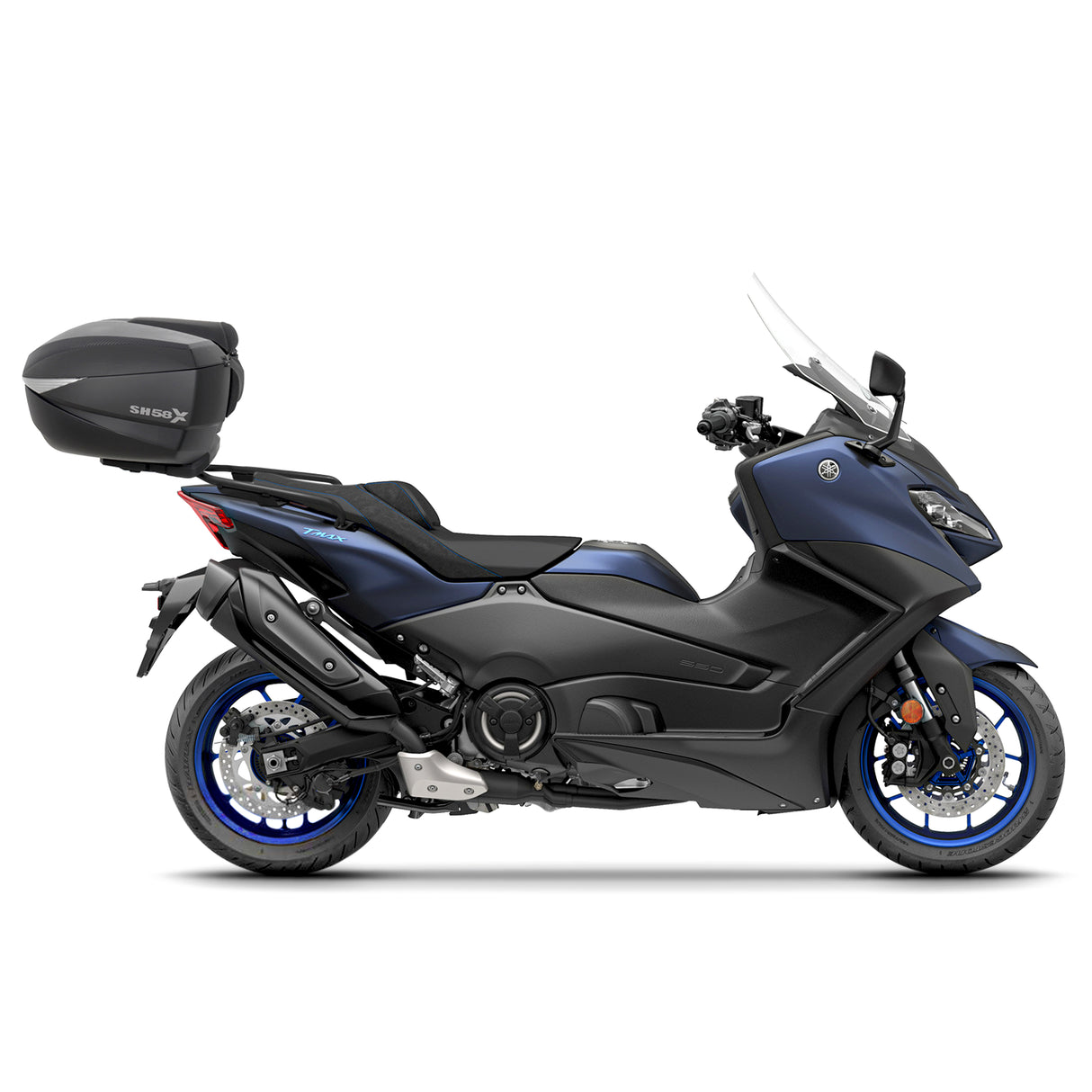 SHAD SH26 Topcase-Kit + Befestigung Yamaha TMAX 560 Tech MAX 2022