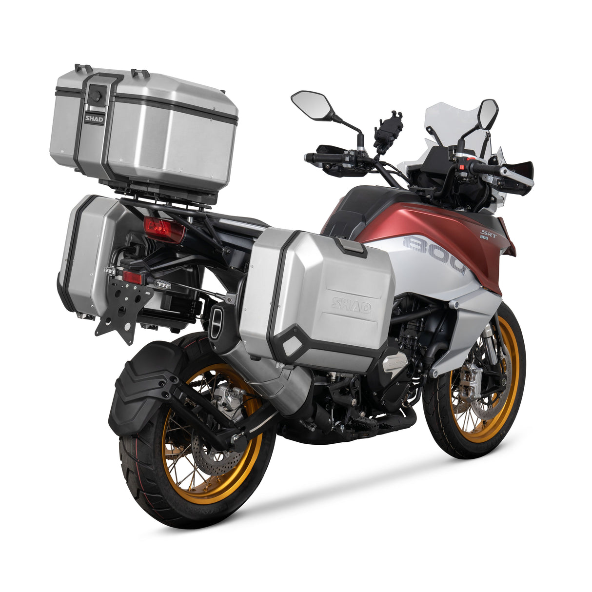 Shad 4P System-Seitenkofferhalter QJMOTOR SRT800/X 2022> Q0SR824P