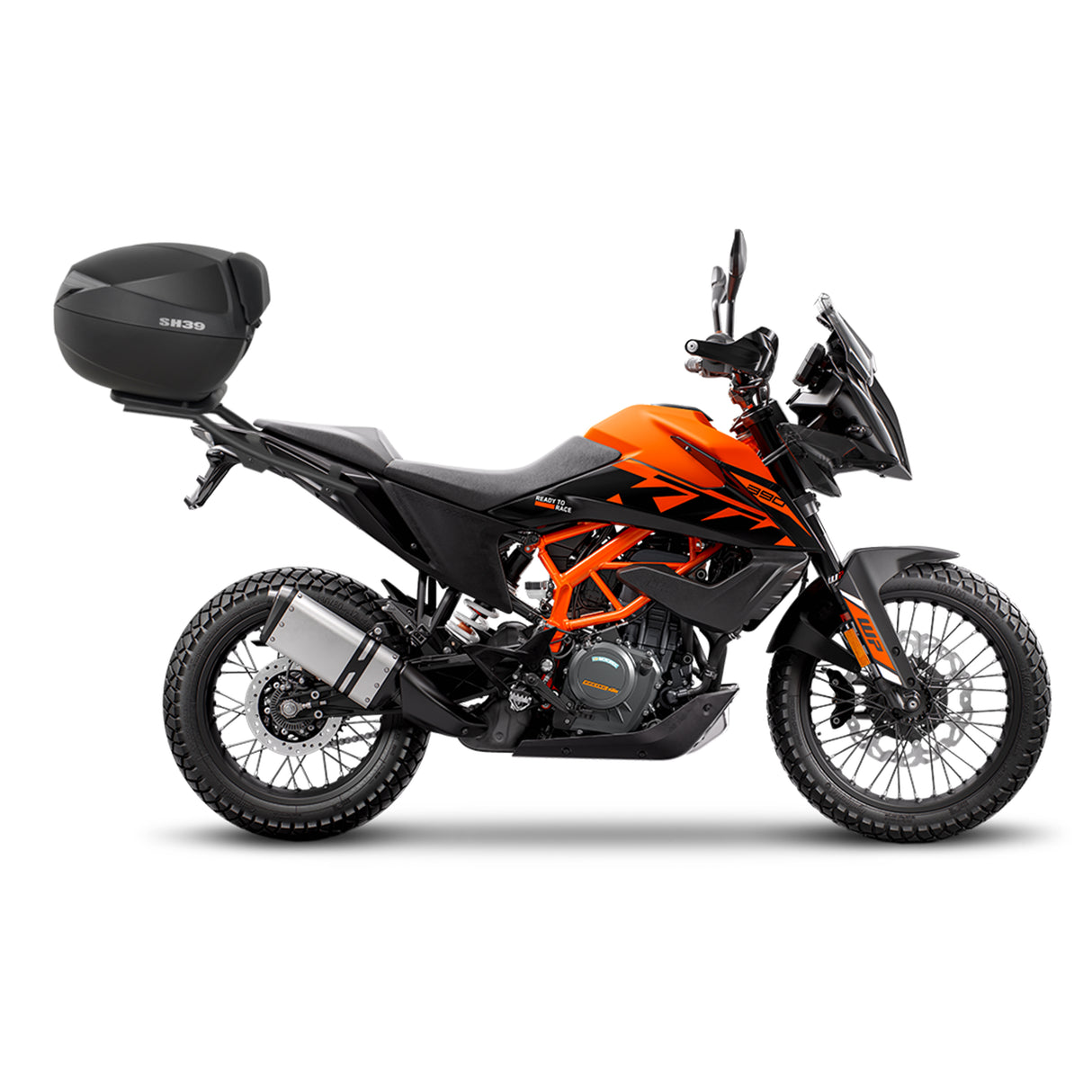 TOPBOX-MONTAGESATZ + SH39 Topcase für KTM 390 ADVENTURE 2020
