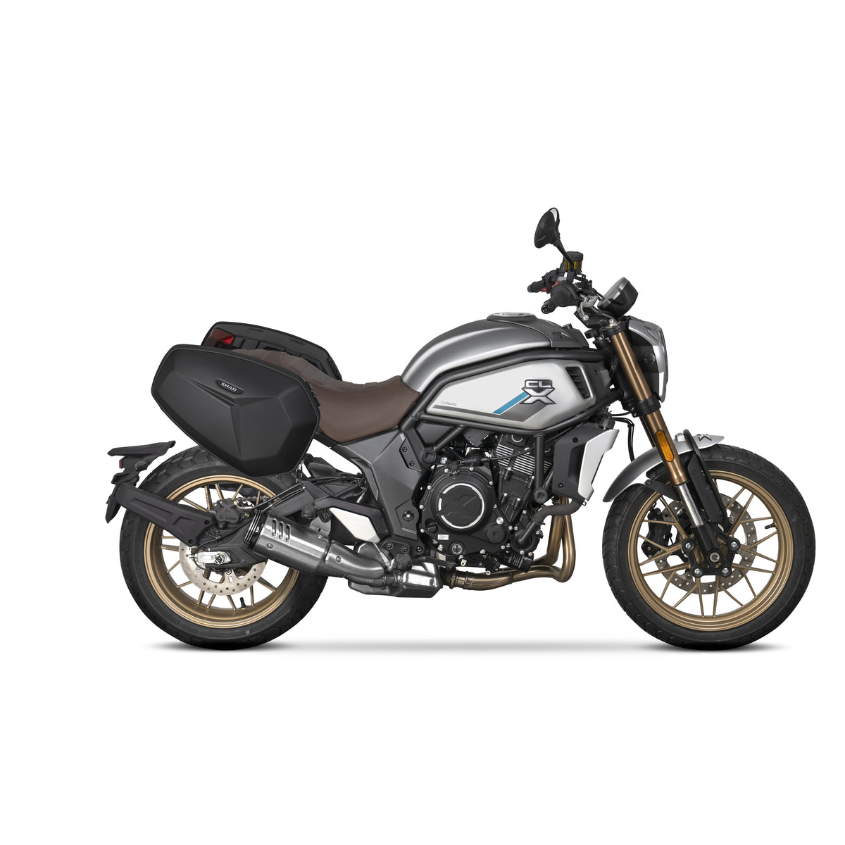 KIT DE CHASIS SHAD + BOLSAS E48 CF MOTO 700CL-X 2021