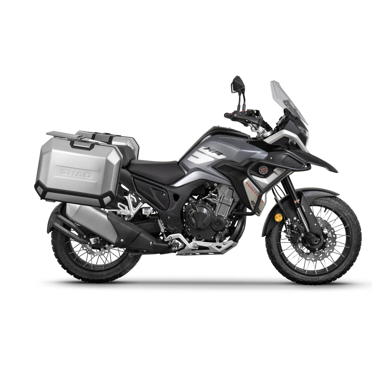 SHAD SH35 Seitenkoffer-Kit + 4P Rahmen MACBOR MONTANA XR5 500 2020