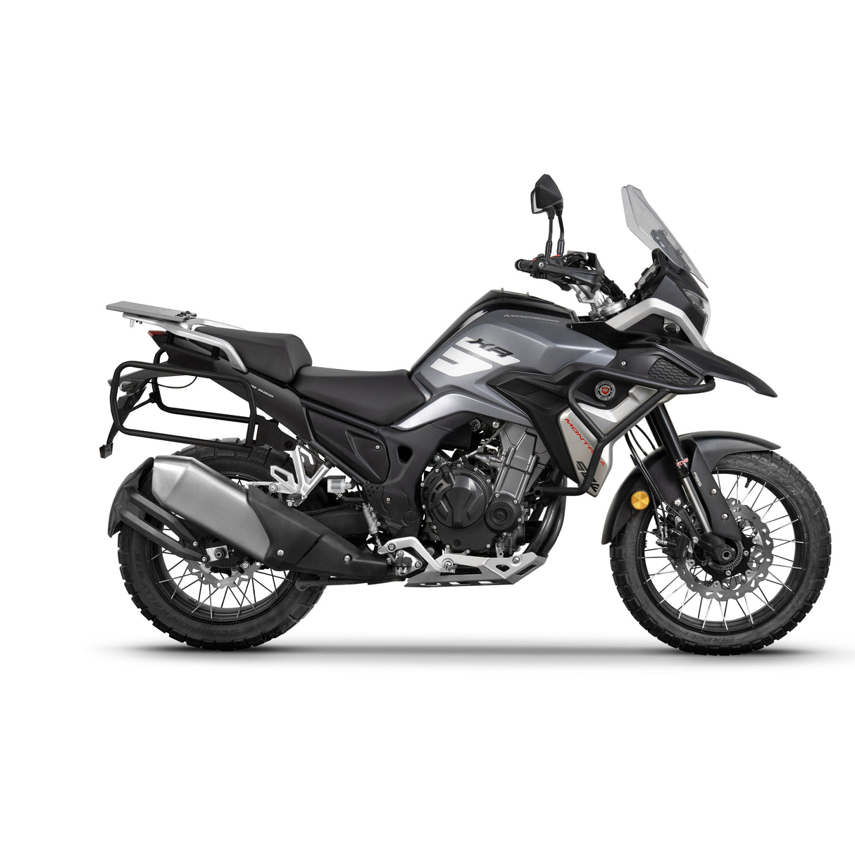 Soporte para maletas laterales Shad 4P System MACBOR MONTANA XR5 500 2020> M0XR524P