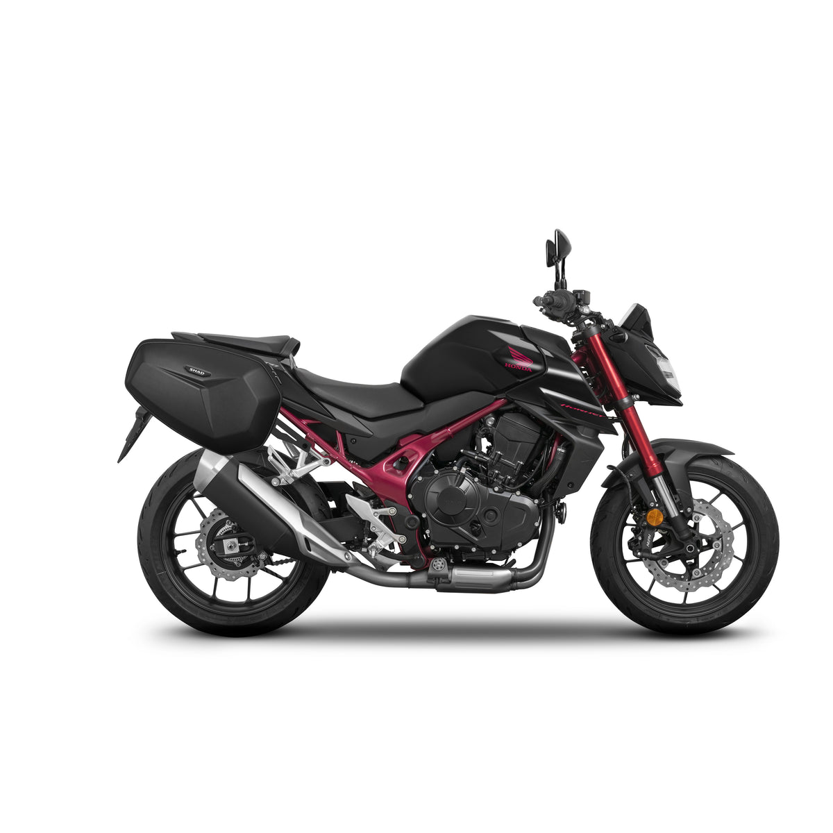 SHAD Rahmen-Kit + E48SR Taschen Honda CB750 Hornet 2023