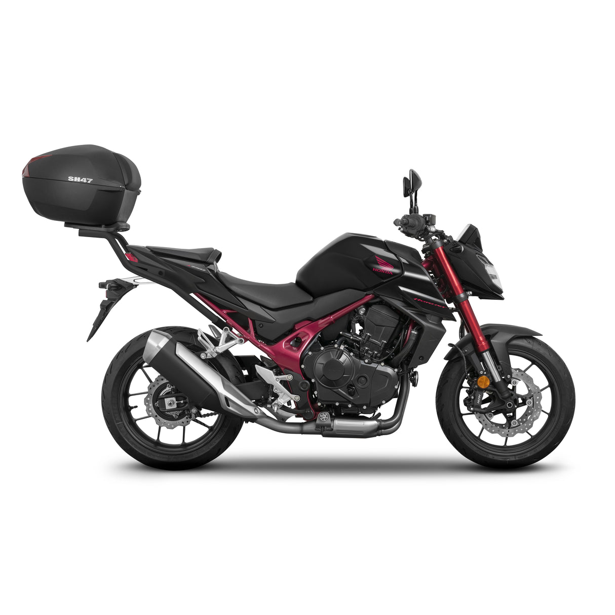 KIT BAÚL SUPERIOR SHAD SH39 + SOPORTE HONDA CB750 HORNET 23>