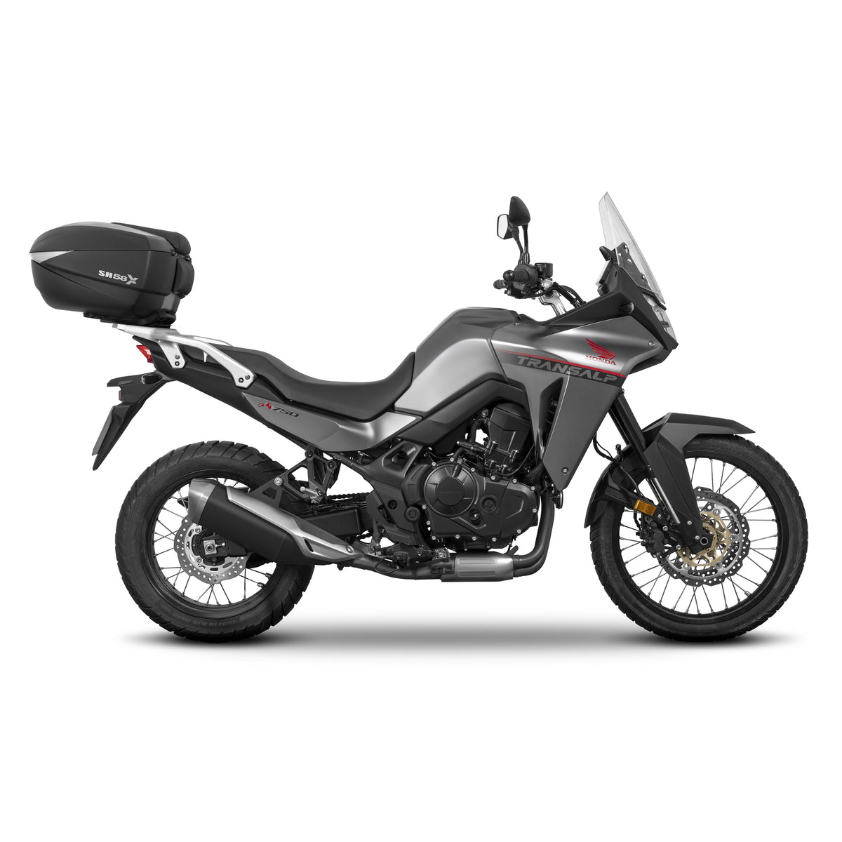 SHAD SH39 Topcase-Kit + Halterung für Honda Transalp 750 (ab 23 Jahren)