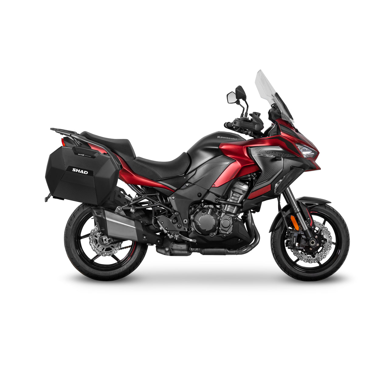 KIT MALETAS LATERALES SHAD SH35 + CHASIS SISTEMA 3P KAWASAKI VERSYS 1000 19>