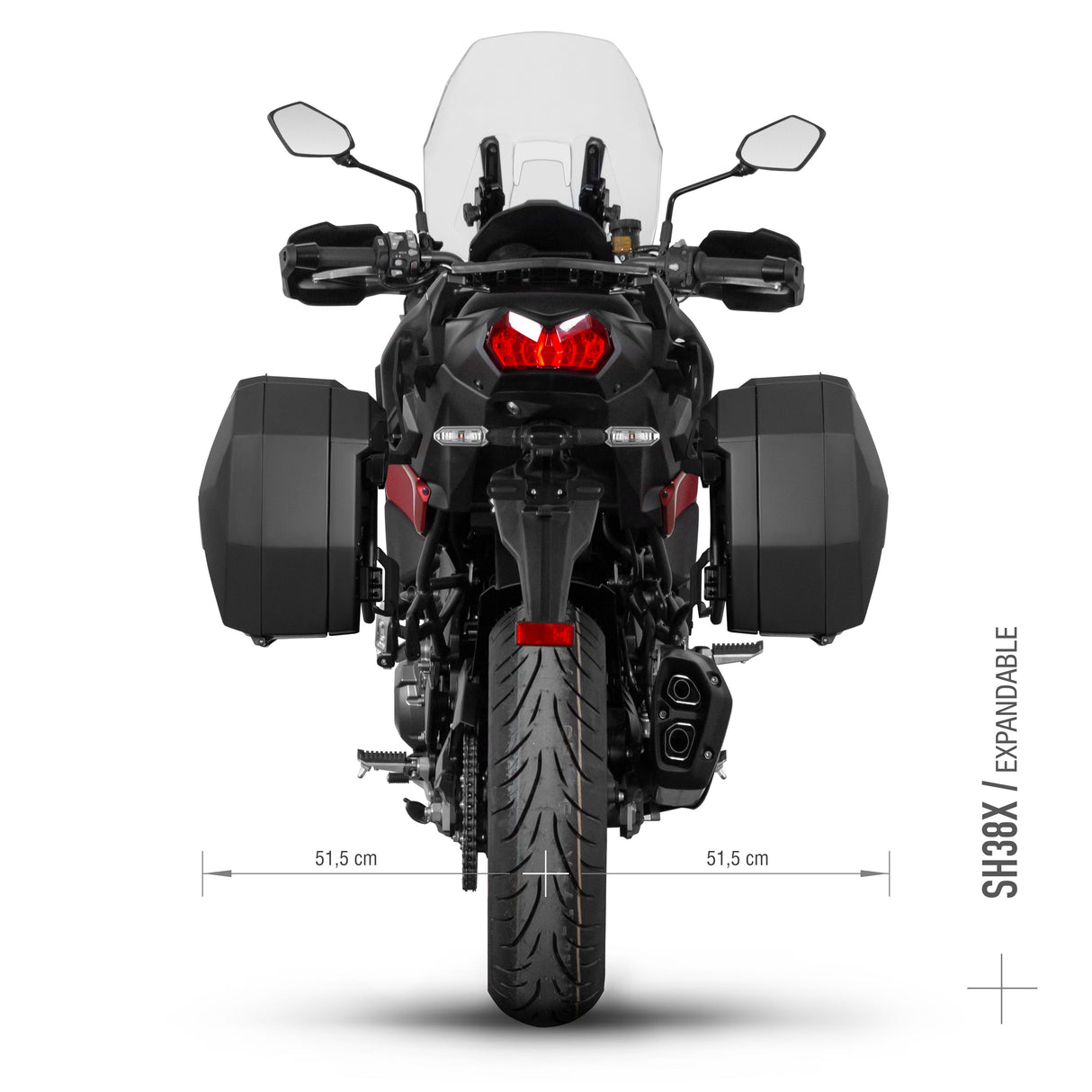 Sistema de soporte para maletas laterales Shad 3P Kawasaki VERSYS 1000 19 K0VR14IF