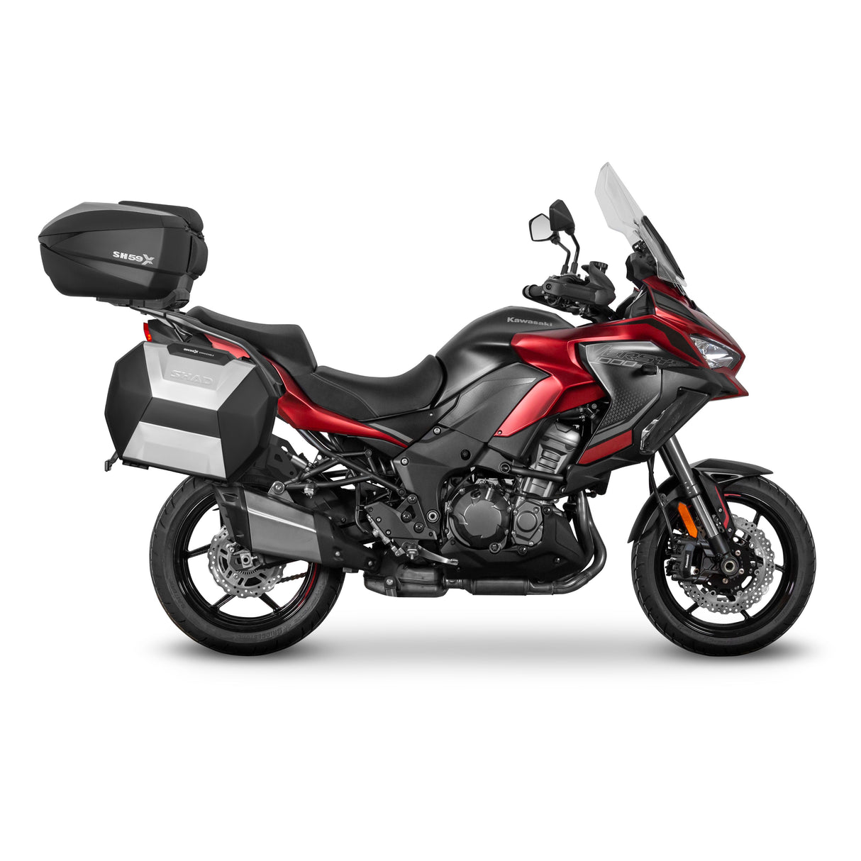 Sistema de soporte para maletas laterales Shad 3P Kawasaki VERSYS 1000 19 K0VR14IF