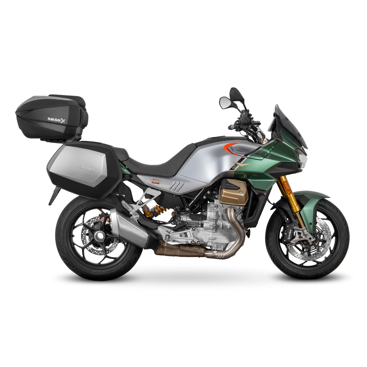 Shad 3P System Seitenkofferhalter Moto Guzzi V100 Mandello ab 22> M0VM13IF