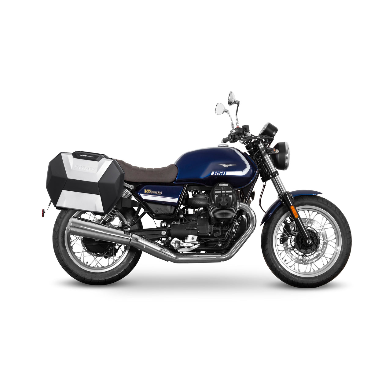 Portamaletas lateral Shad 3P System para Moto Guzzi V7 Stone/Stone Corsa (desde 23>) M0V783IF