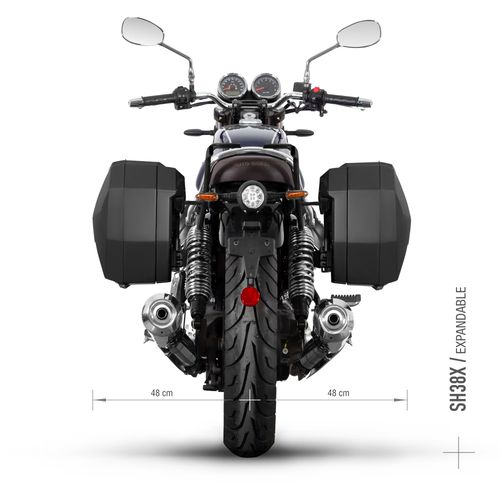 Portamaletas lateral Shad 3P System para Moto Guzzi V7 Stone/Stone Corsa (desde 23>) M0V783IF