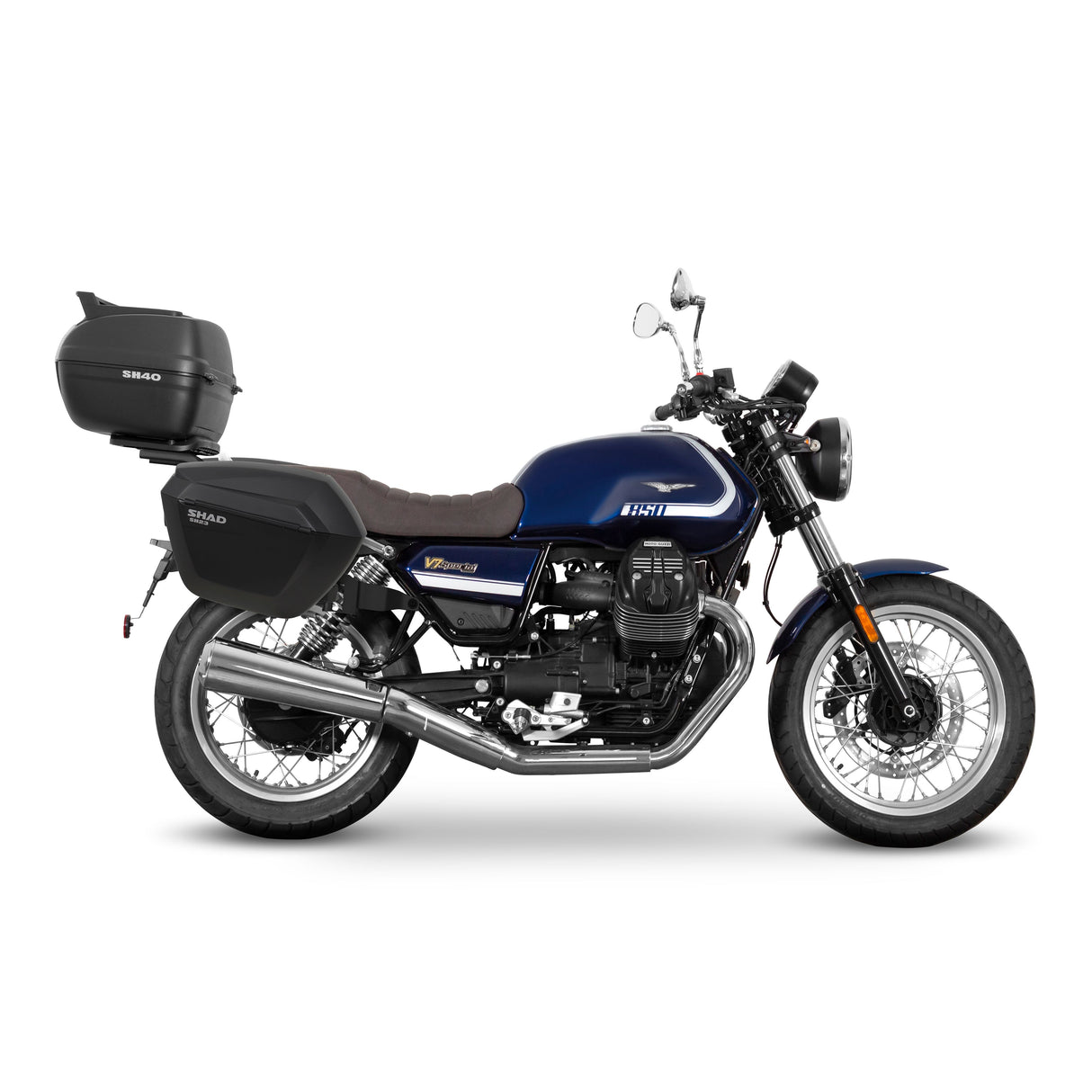 Portamaletas lateral Shad 3P System para Moto Guzzi V7 Stone/Stone Corsa (desde 23>) M0V783IF
