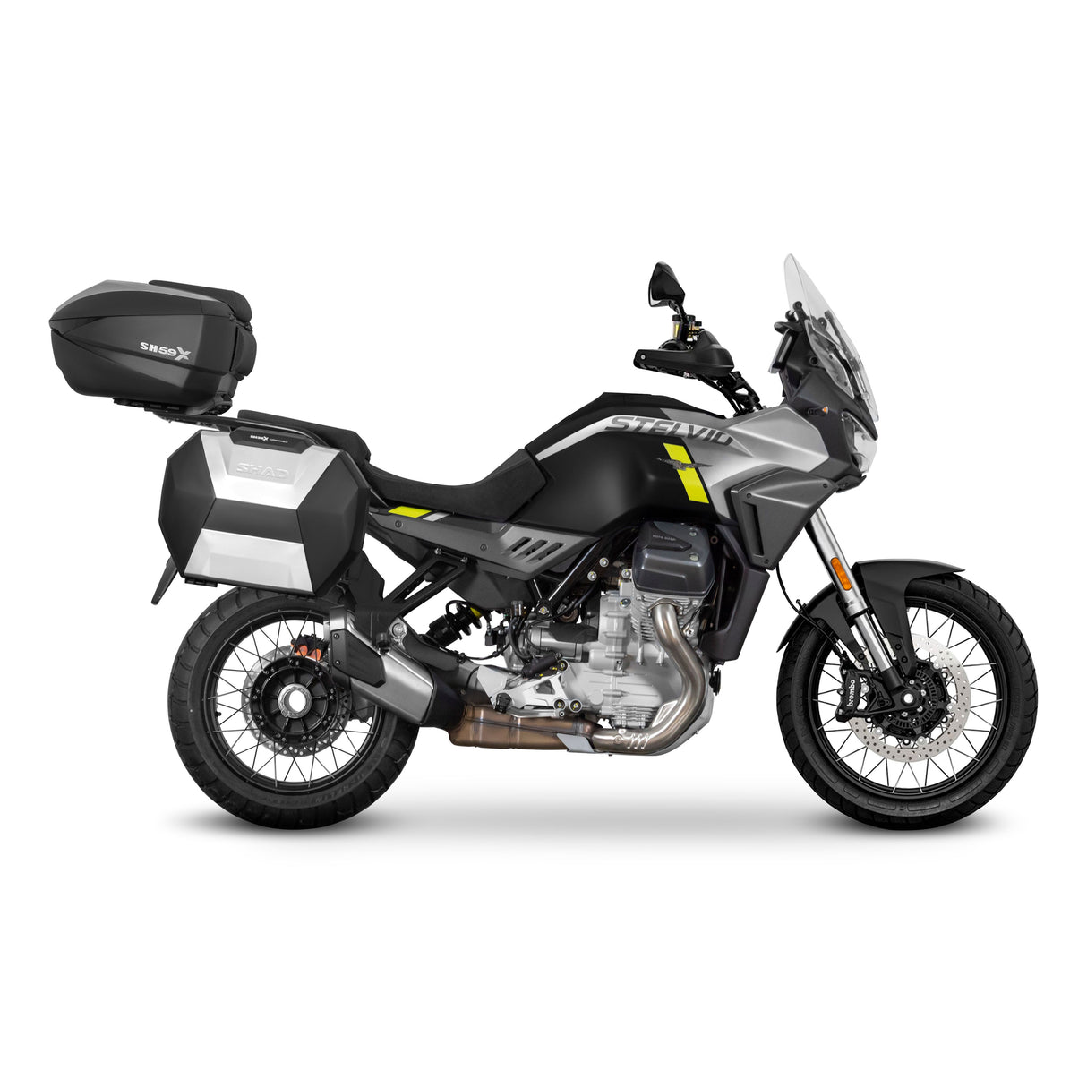 Shad Attacco Bauletto Top Master Moto Guzzi Stelvio 1000 dal 24> M0ST14ST