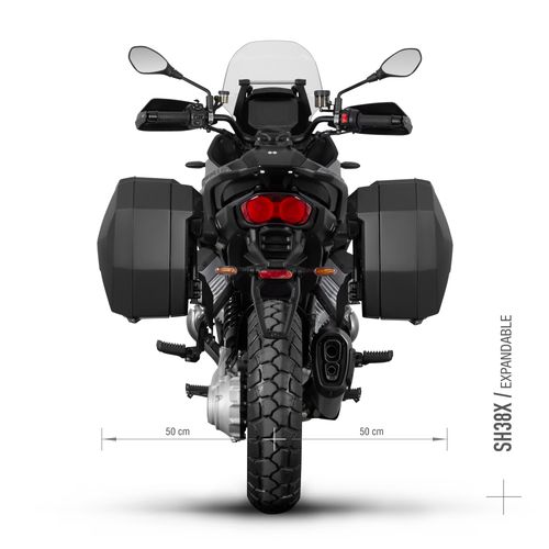 Portamaletas lateral Shad 3P System para Moto Guzzi Stelvio 1000 desde 24> M0ST14IF
