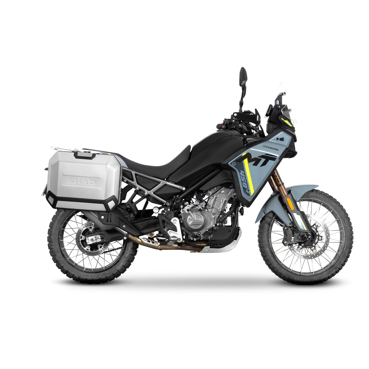 SHAD Terra TR30 Seitenkoffer-Kit + 4P Systemrahmen CF MOTO 450 MT 24>