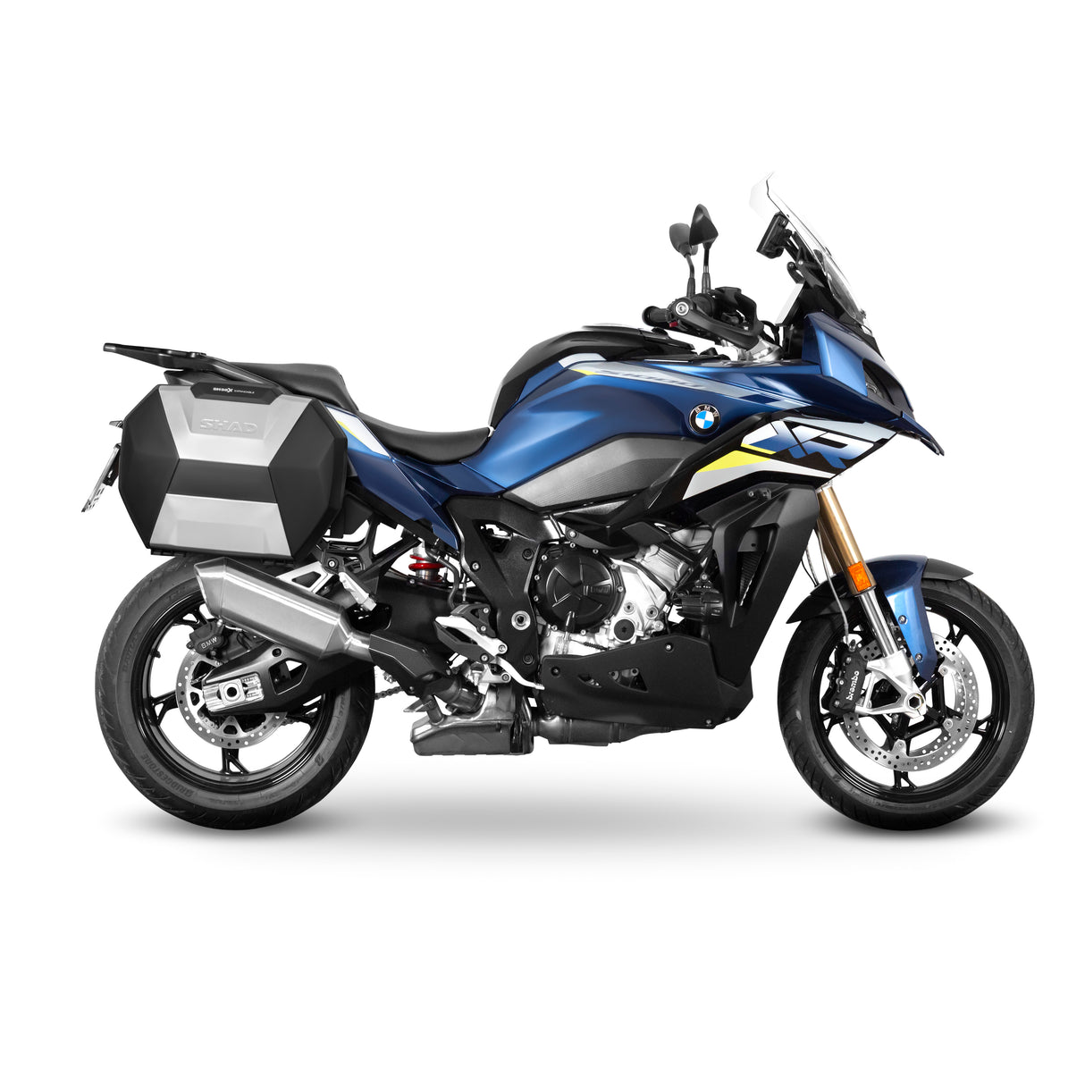 SHAD SH38X Aluminium-Seitenkoffer-Kit + 3P-Systemrahmen BMW S1000XR 24>