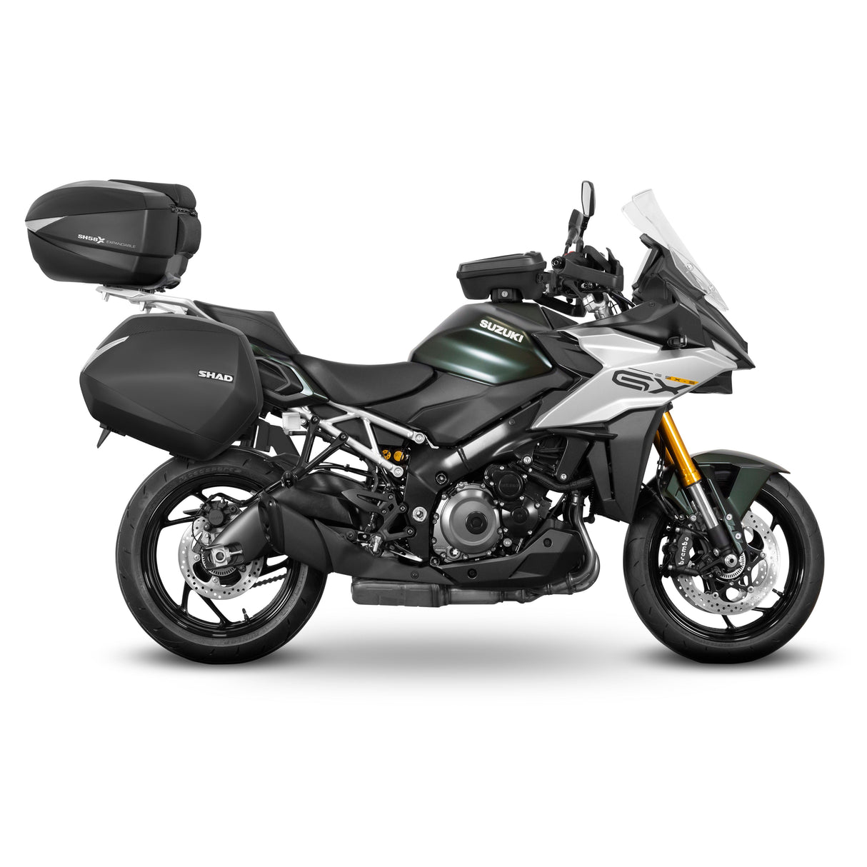Soporte para maletas laterales Shad, sistema 3P para Suzuki GSX-S1000Gx (desde 2004) S0GS14IF