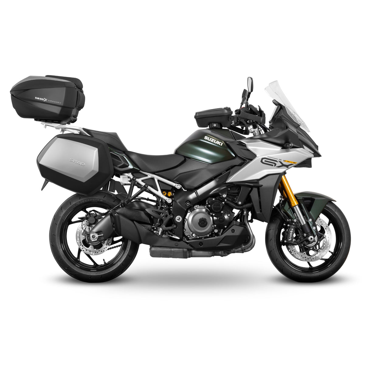Soporte para maletas laterales Shad, sistema 3P para Suzuki GSX-S1000Gx (desde 2004) S0GS14IF