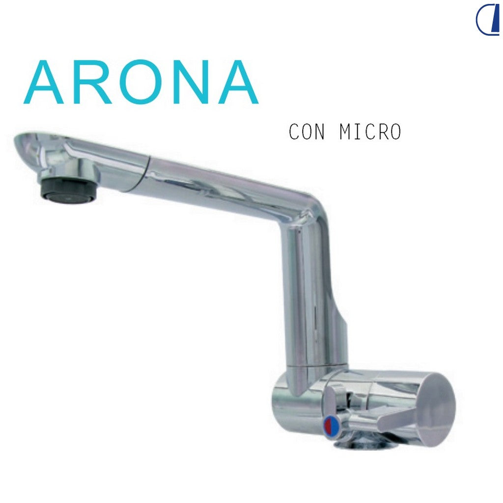 Di-Tec Miscelatore Arona con microinterruttore per camper