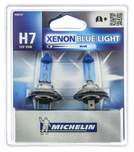 Bombillas Michelin Xenon Blue Light H7 12V 55W