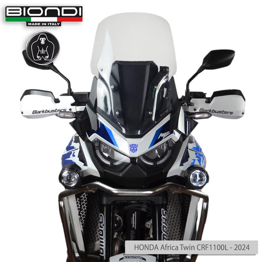 Biondi Cupolino Touring Trasparente Honda Africa Twin CRF1100L 2024+