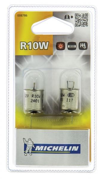 Bombillas Michelin Life +50% R10W 12V