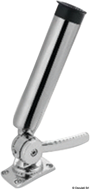 Osculati Portacanne Orientabile Inox 316 per Fissaggio su Piano