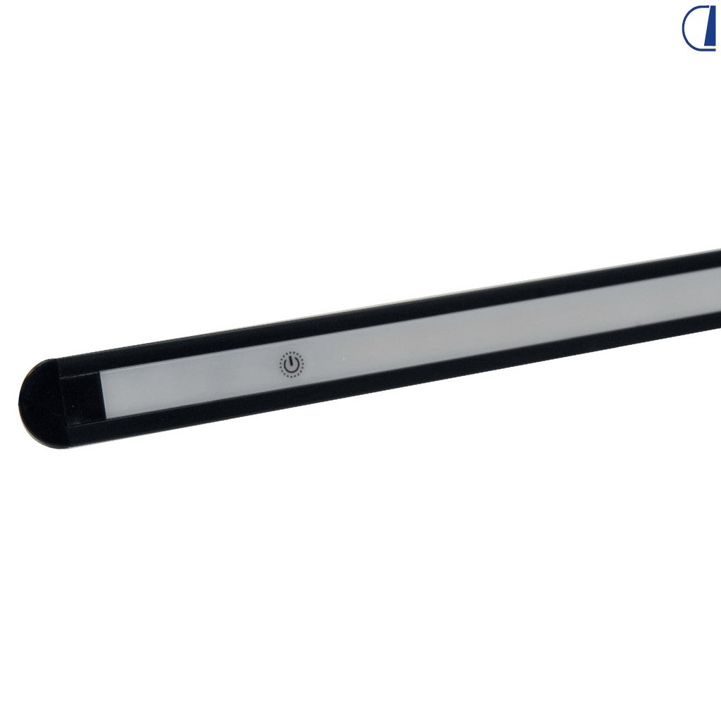Barra LED da incasso ultrasottile in alluminio con luce notturna blu