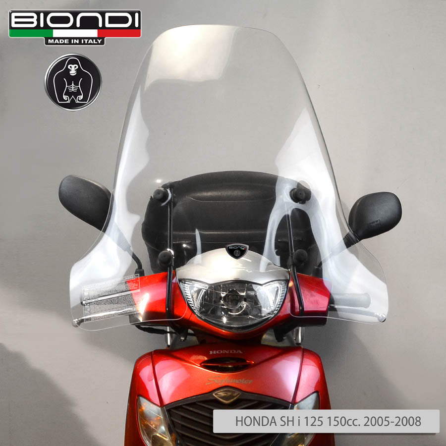 Biondi Parabrezza Pro Honda SHi 125/150 2005-2008 con Attacchi - MPN 8061126