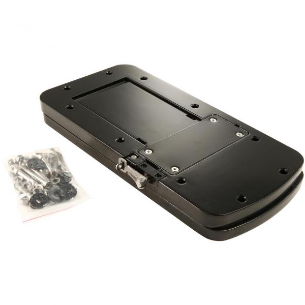 Staffa a Sgancio Rapido Nera in Alluminio per Motori Elettrici Motorguide Serie Xi