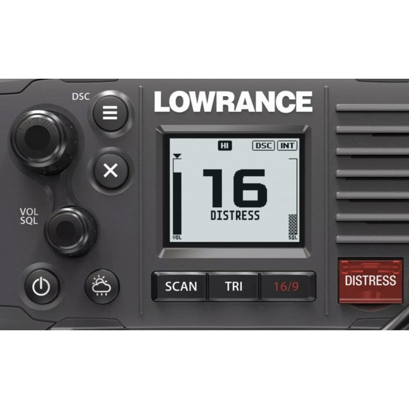 VHF Link-6S DSC Negro con GPS Lowrance