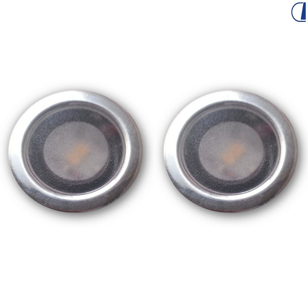 Minispot LED da incasso IP65 Ø 22 mm – Conf. 2 pz