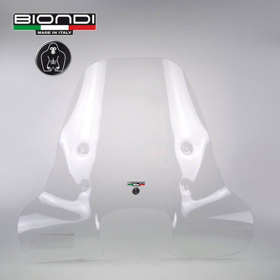 Biondi Parabrezza Club Yamaha D'Elight 125 2017 - con Attacchi