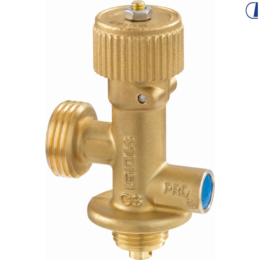 GOK Valvola gas serie marine per bombola butano fino a 5 kg