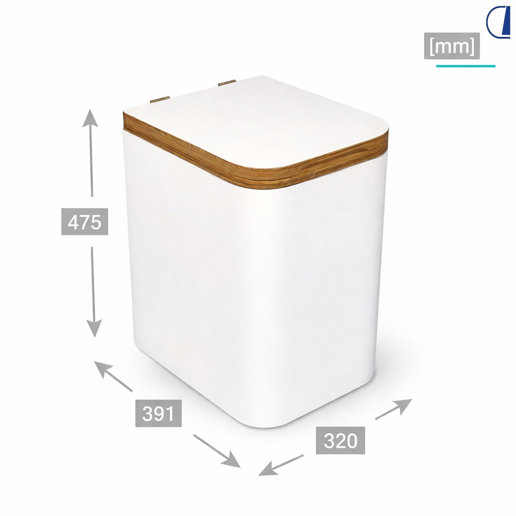 Trelino WC a separazione Timber L bagno a secco in legno di betulla bianco