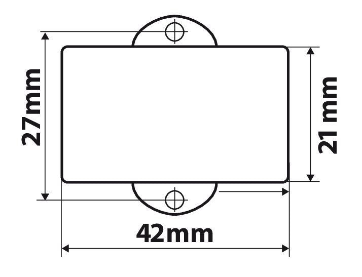 Lampa Indicatore di carica a Led per batteria, 12/24V 90107