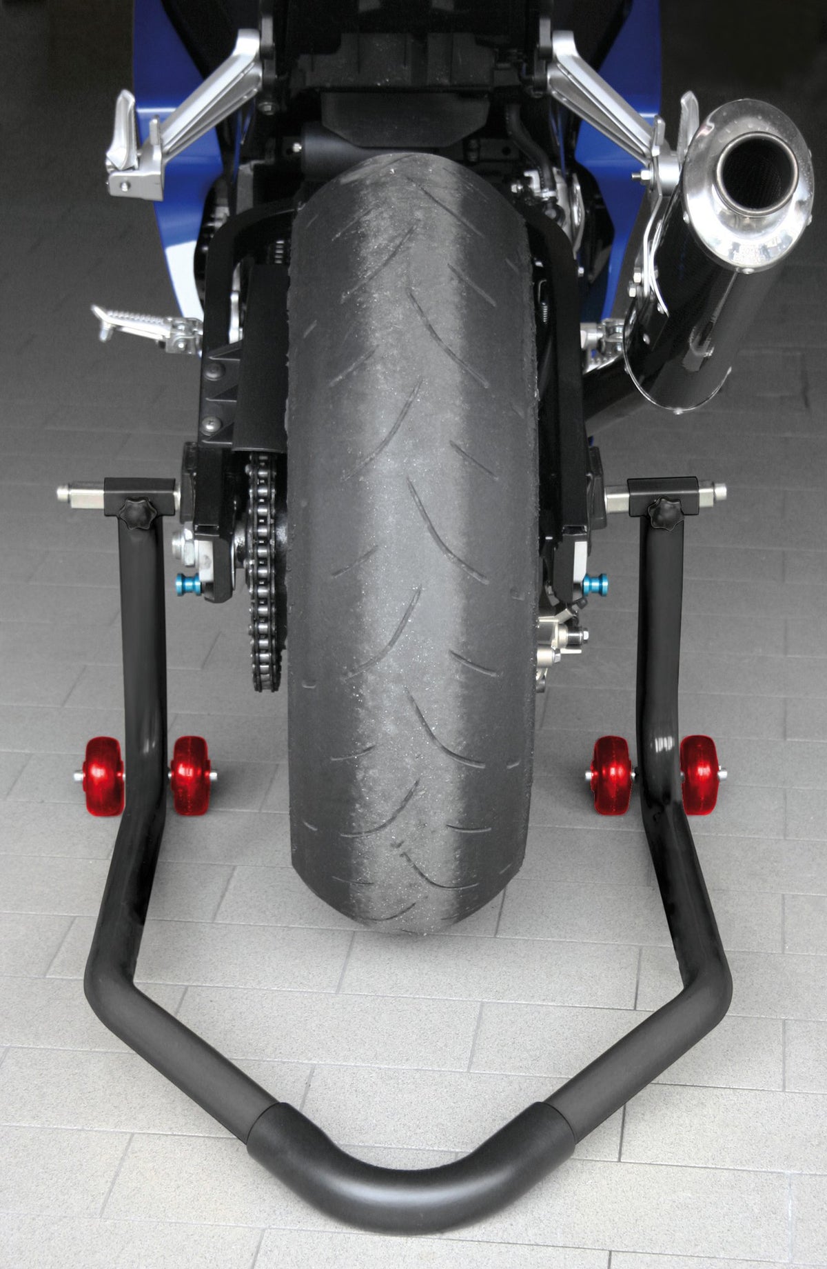 Lampa Supporti Cavalletto Moto in Alluminio M6x1 mm - Coppia